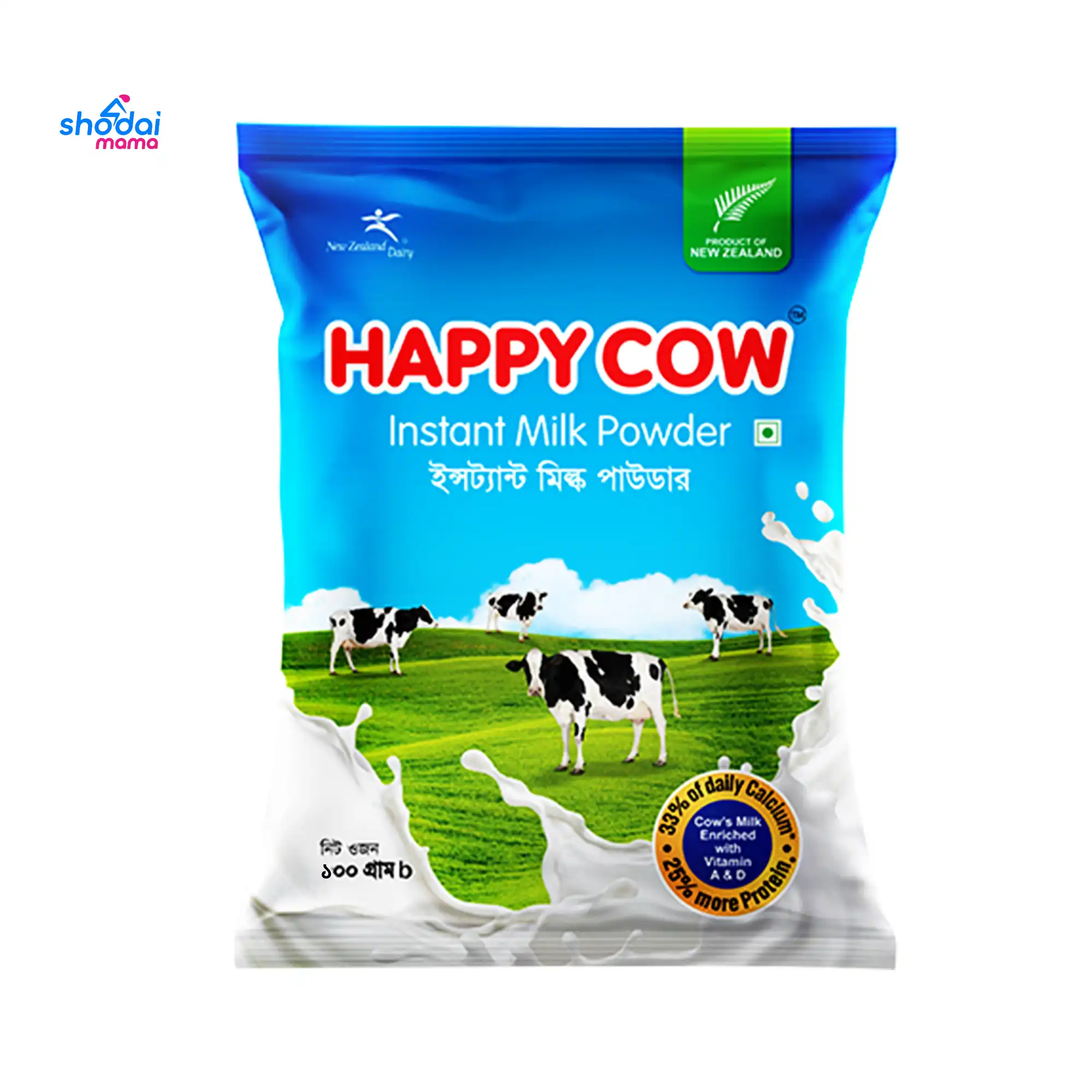 Happy Cow Instant Milk Powder 100gm